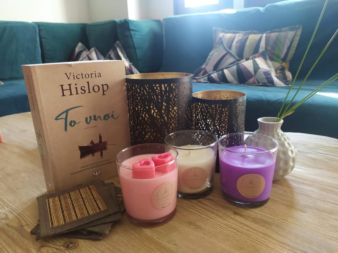 Kandles: Κεριά από σόγια και 100% φυτικά υλικά από την Κωνσταντίνα Τερζή