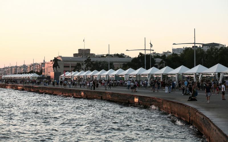 Φεστιβάλ Βιβλίου Θεσσαλονίκης 2025 στην Παραλία του Λευκού Πύργου